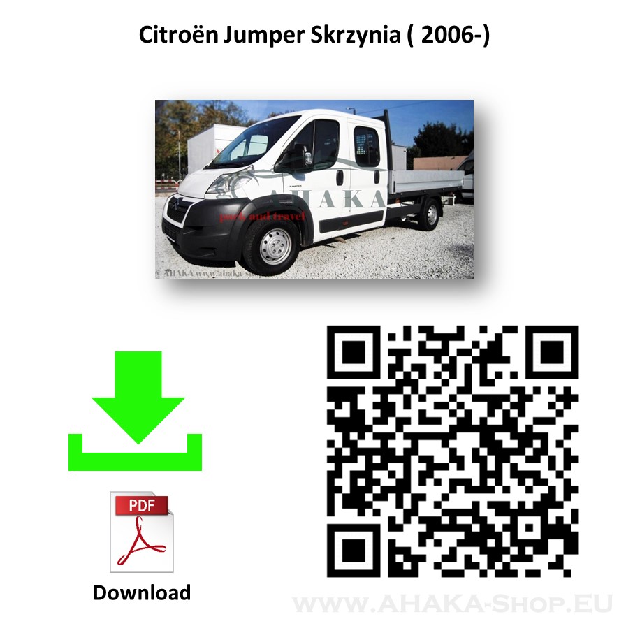 Anhängerkupplung für Citroen Jumper L1, L2, L3 Pritsche Bj. ab 2006 - günstig online kaufen